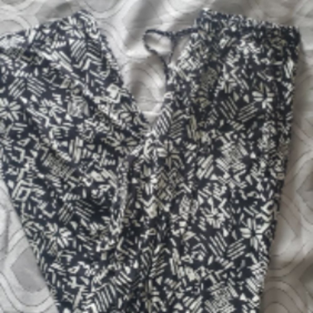 Black & White Pants
